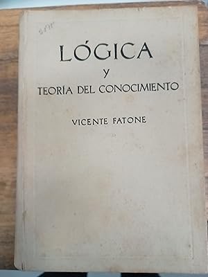 Seller image for Logica y teoria del conocimiento for sale by Libros nicos