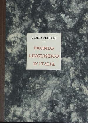 Imagen del vendedor de Profilo linguistico d'Italia. Testi e Manuali; 16 . a la venta por Antiquariat Bookfarm
