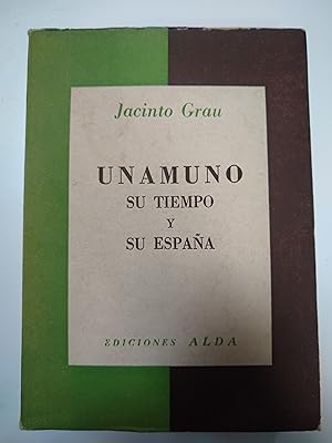 Seller image for Unamuno su tiempo y su Espaa for sale by Libros nicos