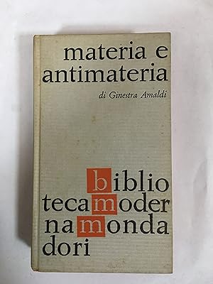 Seller image for Materia e antimateria for sale by Libros nicos
