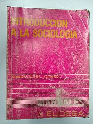 Imagen del vendedor de Introduccion a la Sociologia a la venta por Libros nicos