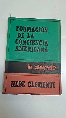 Immagine del venditore per Formacion de la conciencia americana venduto da Libros nicos