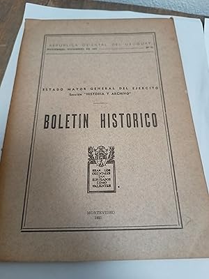 Seller image for Boletin historico Nro 51 for sale by Libros nicos