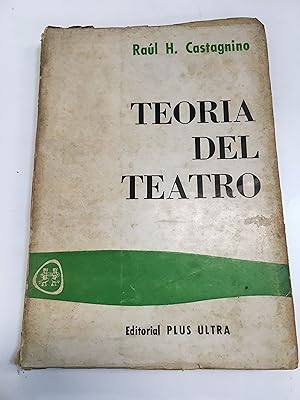 Imagen del vendedor de Teoria del teatro a la venta por Libros nicos