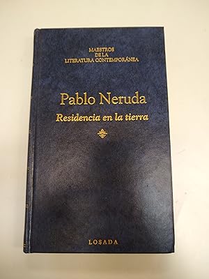 Immagine del venditore per Residencia en la tierra venduto da Libros nicos