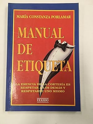 Seller image for Manual de etiqueta for sale by Libros nicos