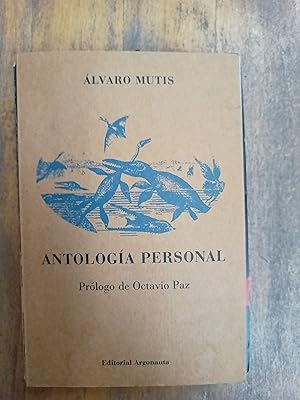 Imagen del vendedor de Antologa personal a la venta por Libros nicos