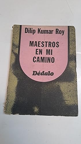 Image du vendeur pour Maestros en mi camino mis en vente par Libros nicos