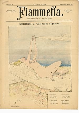 FIAMMETTA. Ebdomadario illustrato. Anno 1. N. 3. Domenica 17 maggio 1896.