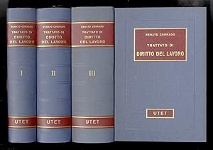 Trattato di diritto del lavoro. Volume primo: parte generale [- volume secondo: il contratto di l...