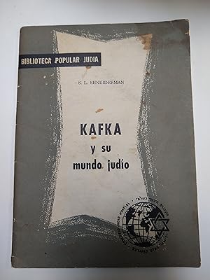 Immagine del venditore per Kafka y su mundo judio venduto da Libros nicos