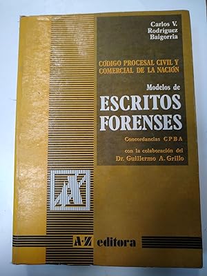 Seller image for Escritos forenses for sale by Libros nicos