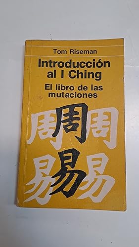 Seller image for Introduccion al I Ching for sale by Libros nicos