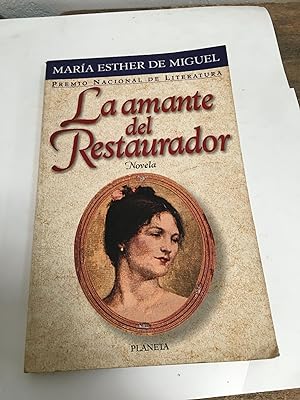 Image du vendeur pour La amante del restaurador mis en vente par Libros nicos