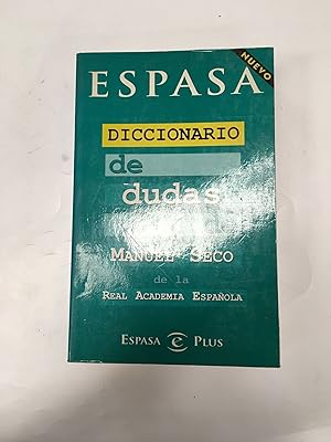 Seller image for Diccionario de dudas de manuel seco for sale by Libros nicos