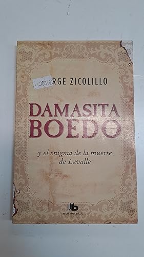 Imagen del vendedor de Damasita Boedo a la venta por Libros nicos