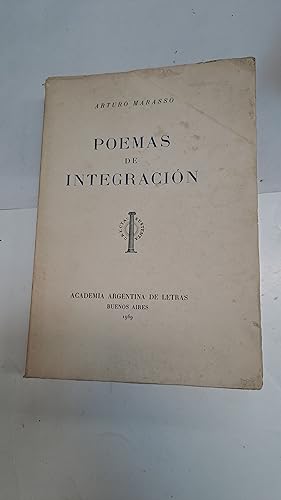 Immagine del venditore per Poemas de integracion venduto da Libros nicos