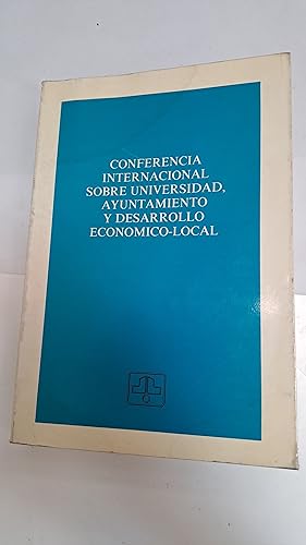 Seller image for Conferencia internacional sobre universidad for sale by Libros nicos