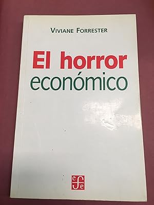 Imagen del vendedor de El horror economico a la venta por Libros nicos