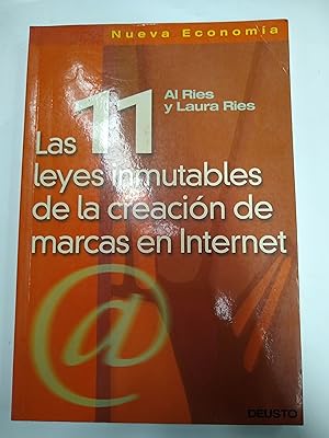 Seller image for Las leyes inmutables de la creacion de marcas en internet for sale by Libros nicos
