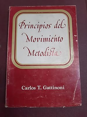 Imagen del vendedor de Principios del Movimiento Metodista a la venta por Libros nicos