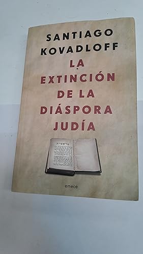 Seller image for La extincion de la diaspora judia for sale by Libros nicos