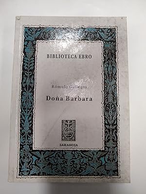 Imagen del vendedor de Doa Barbara a la venta por Libros nicos
