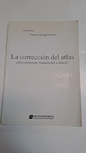 Seller image for La correcion del atlas for sale by Libros nicos
