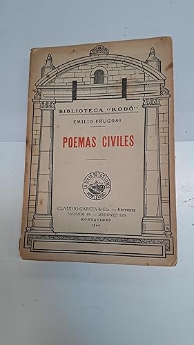 Immagine del venditore per Poemas civiles venduto da Libros nicos