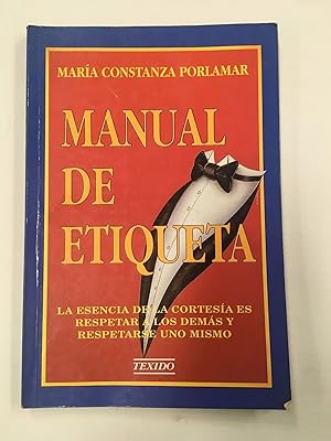 Seller image for Manual de etiqueta for sale by Libros nicos
