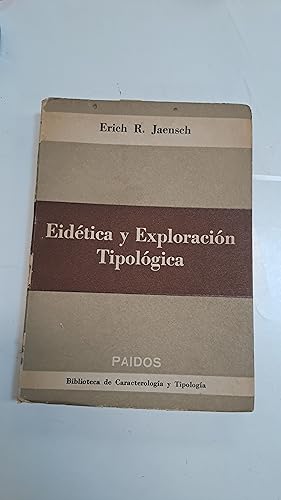 Imagen del vendedor de Eidetica y exploracion tipologia a la venta por Libros nicos