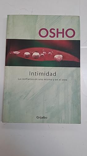 Imagen del vendedor de Intimidad a la venta por Libros nicos