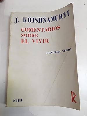 Seller image for Comentarios sobre el vivir for sale by Libros nicos