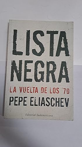 Immagine del venditore per Lista Negra venduto da Libros nicos