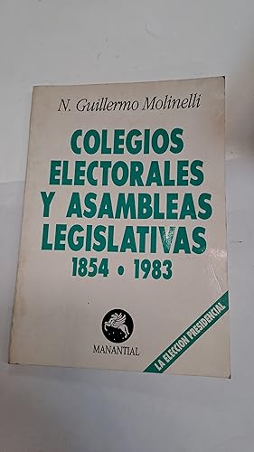 Imagen del vendedor de Colegios electorales y asambleas legislativas a la venta por Libros nicos