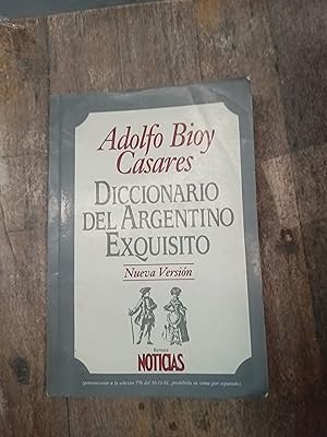 Seller image for Diccionario del argentino exquisito for sale by Libros nicos