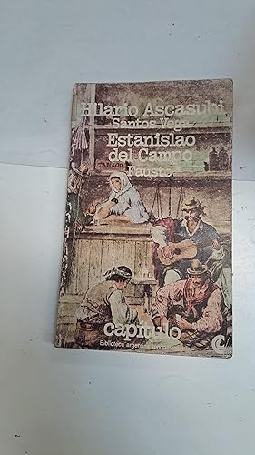 Imagen del vendedor de Fausto/ Santos Vega a la venta por Libros nicos