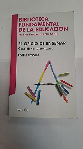 Image du vendeur pour El oficio de ensear mis en vente par Libros nicos