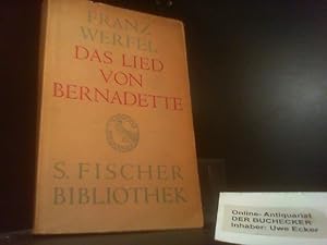 Bild des Verkufers fr Bernadette : Romanzo. Franz Werfel. [Unica trad. autor. dal tedesco di Remo Costanzi] / Medusa ; Vol. 180; I grandi Narratori d'ogni paese zum Verkauf von Der Buchecker