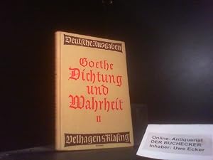 Goethe, Johann Wolfgang von: Dichtung und Wahrheit; Teil: Bd. 2., Deutsche Ausgaben ; 5