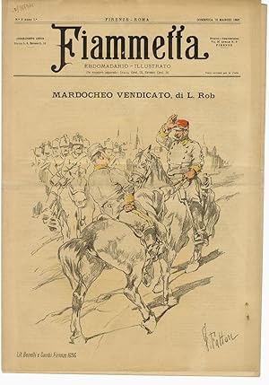 FIAMMETTA. Ebdomadario illustrato. Anno 1. N. 2. Domenica 10 maggio 1896.