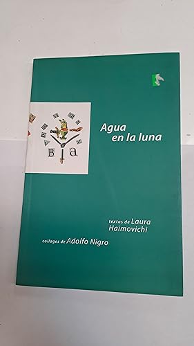 Bild des Verkufers fr Agua en la luna zum Verkauf von Libros nicos