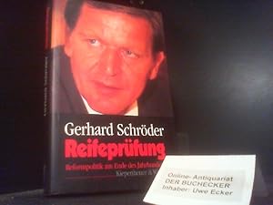 Reifeprüfung : Reformpolitik am Ende des Jahrhunderts. Mit Reinhard Hesse