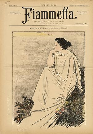 FIAMMETTA. Ebdomadario illustrato. Anno 1. N. 22. Domenica 27 settembre 1896.