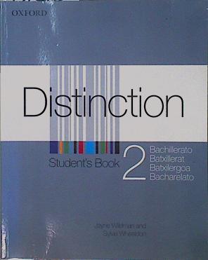 Seller image for Distinction 2 Bachillerato Student s Book for sale by Almacen de los Libros Olvidados
