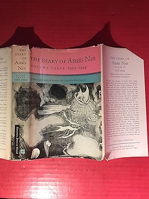 Seller image for The Diary Of Anais Nin Volume 3 1939 -1944 for sale by COVENANT HERITAGE LIBRIS