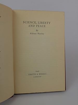 Science, Liberty and Peace.