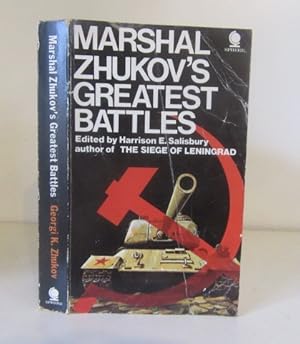 Image du vendeur pour Marshal Zhukov's Greatest Battles mis en vente par BRIMSTONES