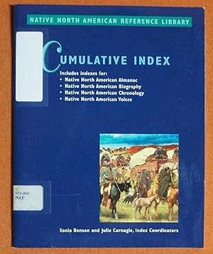 Image du vendeur pour Native North American Reference Library Cumulative Index mis en vente par GuthrieBooks