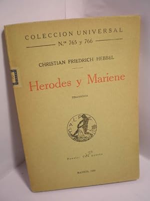 Imagen del vendedor de Herodes y Mariene. Coleccin Universal 765 y 766 a la venta por Librera Antonio Azorn